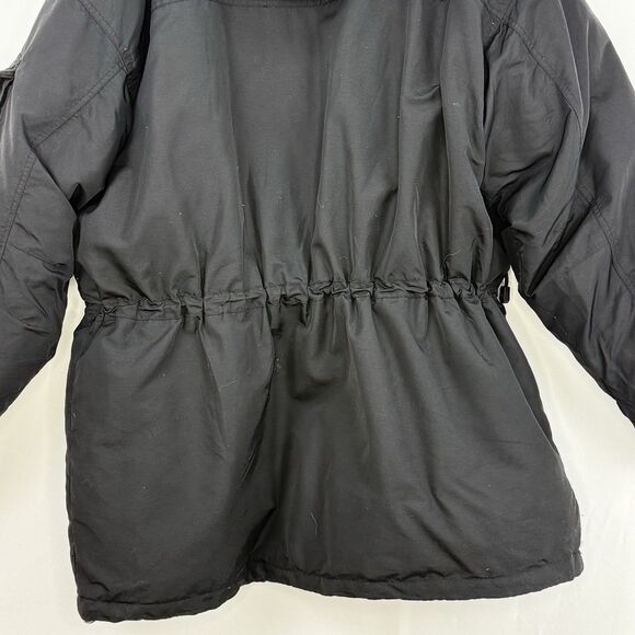 VTG THE NORTH FACE Size XL Black Mens Goosedown Parka Hooded Jacket - Picture 6 of 16